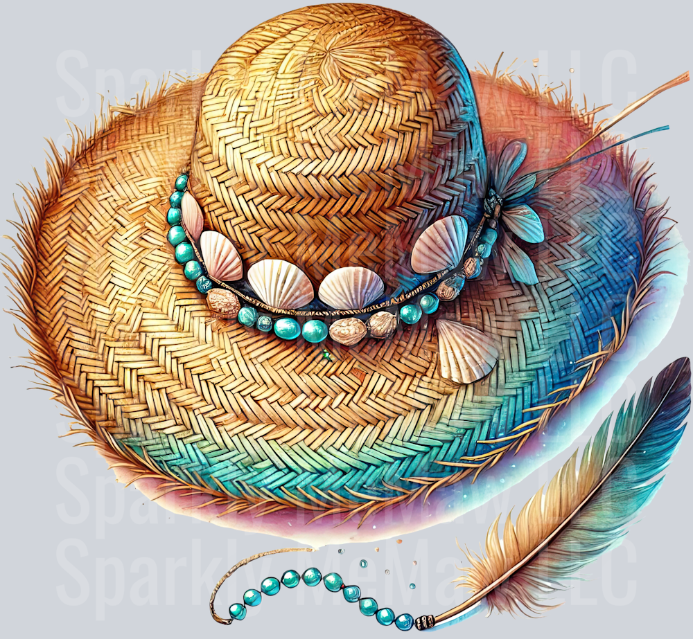 10 Ocean Boho Summer ClipArt Decal