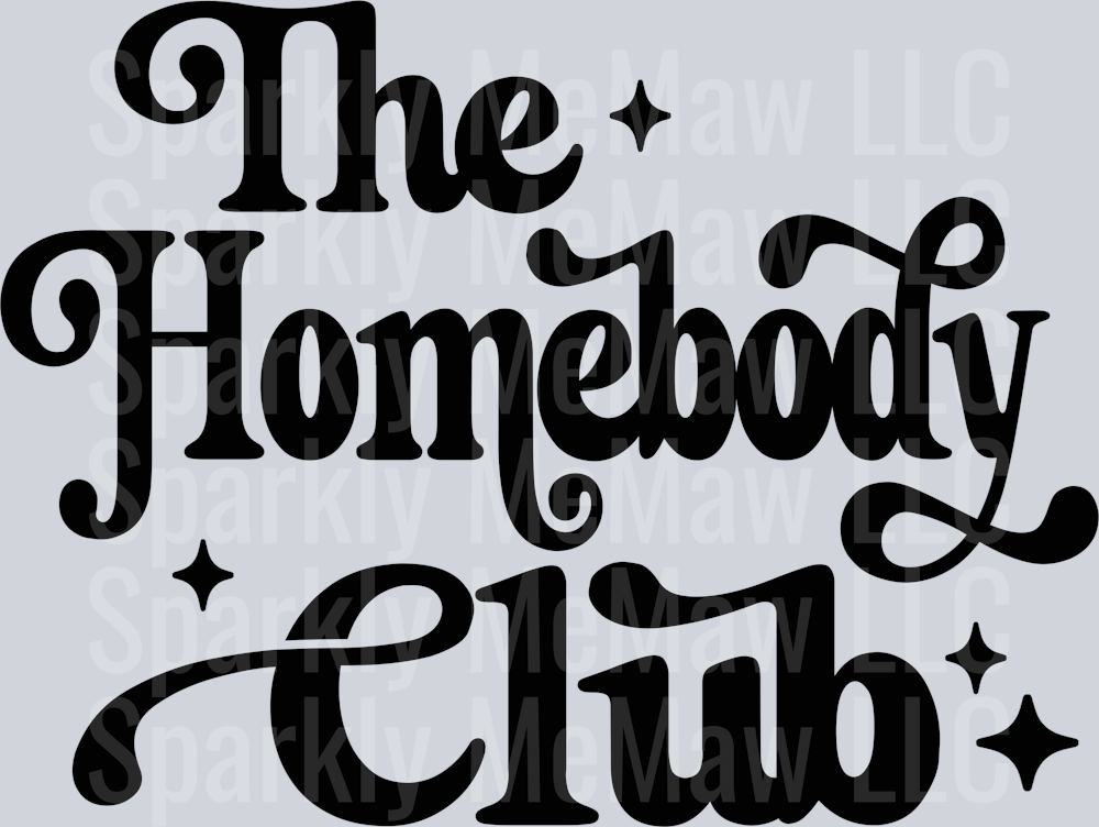 homebody club DTF Transfer