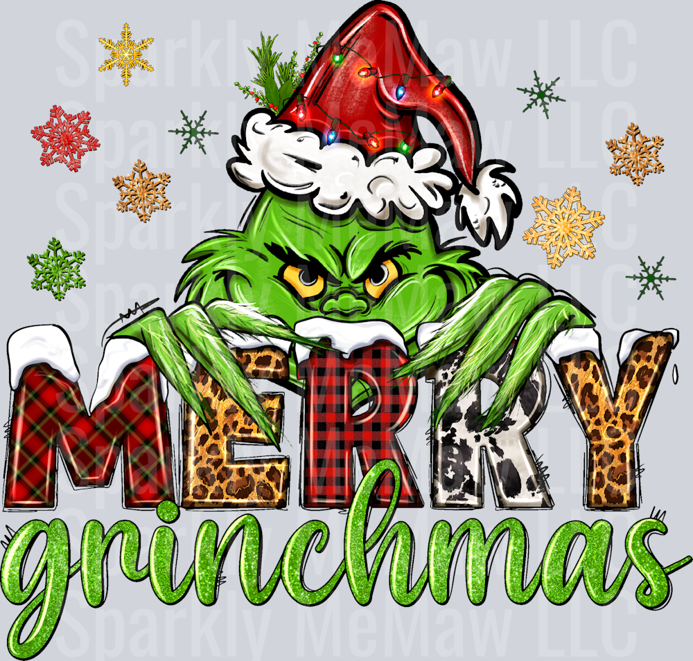 Merry_Grinchmas (1) UV DTF Decal