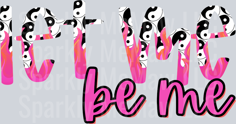 be me UV DTF Decal