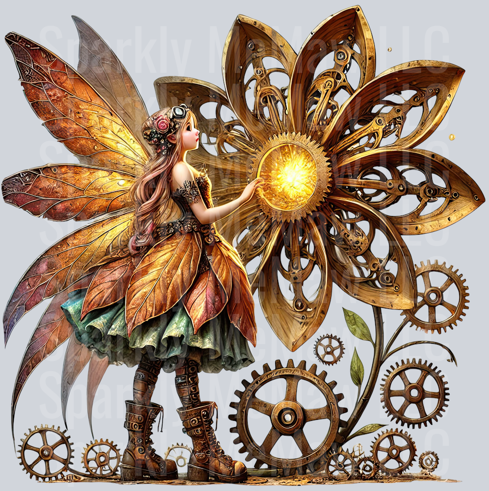 Fairy SteamPunk UV DTF Decal 30