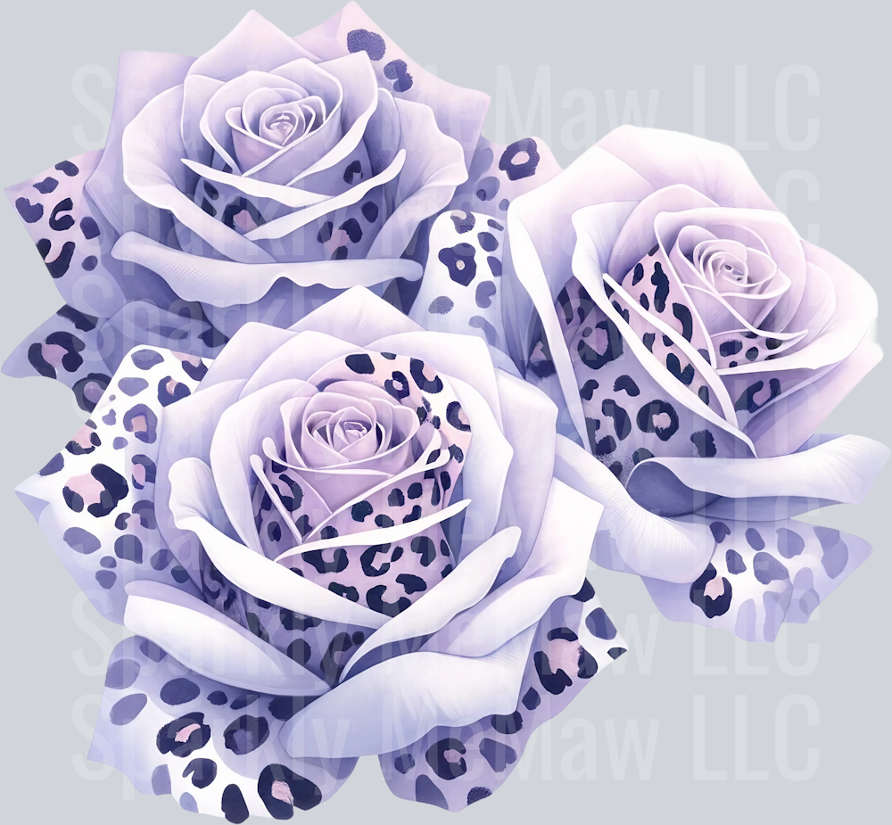 rose 2 Animal Rose UV DTF Clip Art Decal