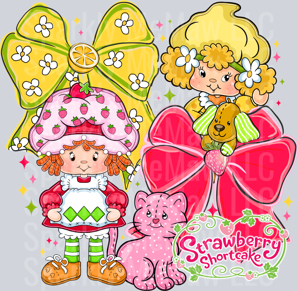 Strawberry DTF Transfer (Fabrics)