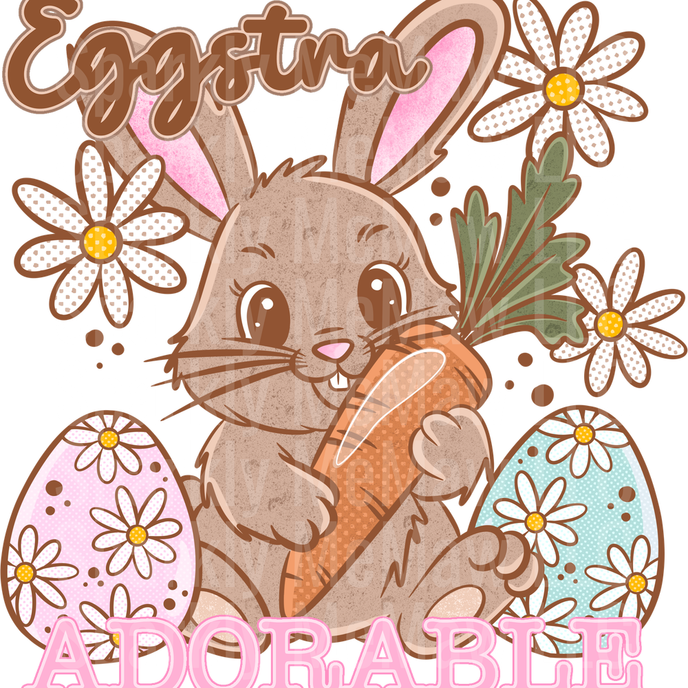 Eggstra Adorable DTF Transfer (Fabrics)