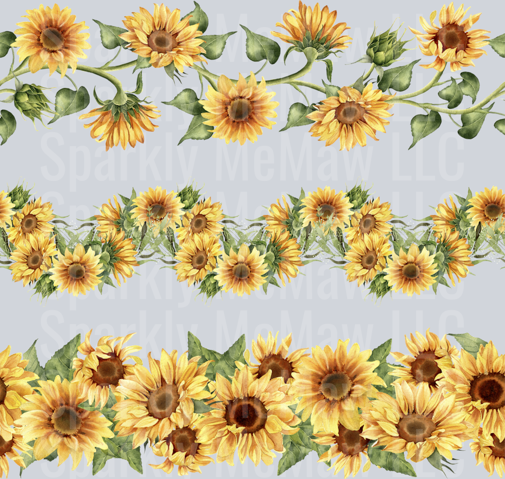 Sunflowers 10x10 UV DTF Sheet
