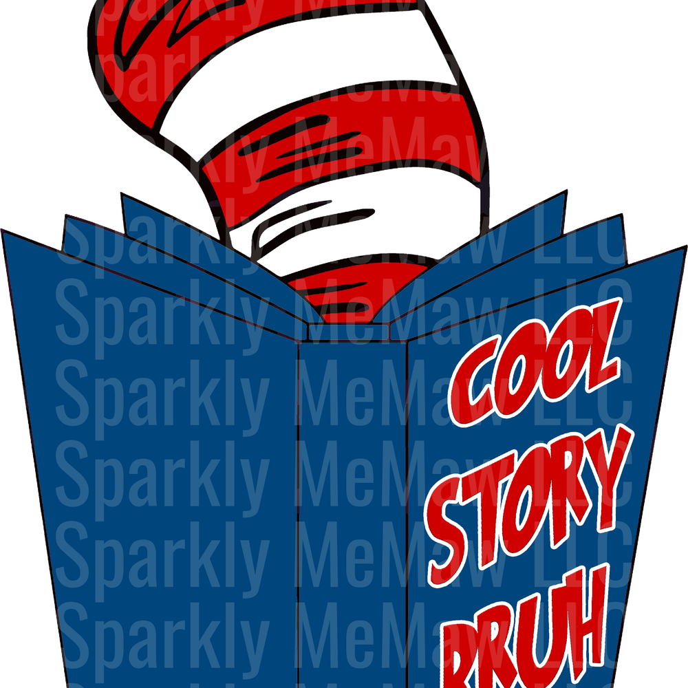 cool story bruh UV DTF Decal