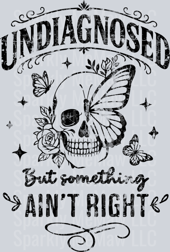 UNDIAGNOSED UV DTF DECAL