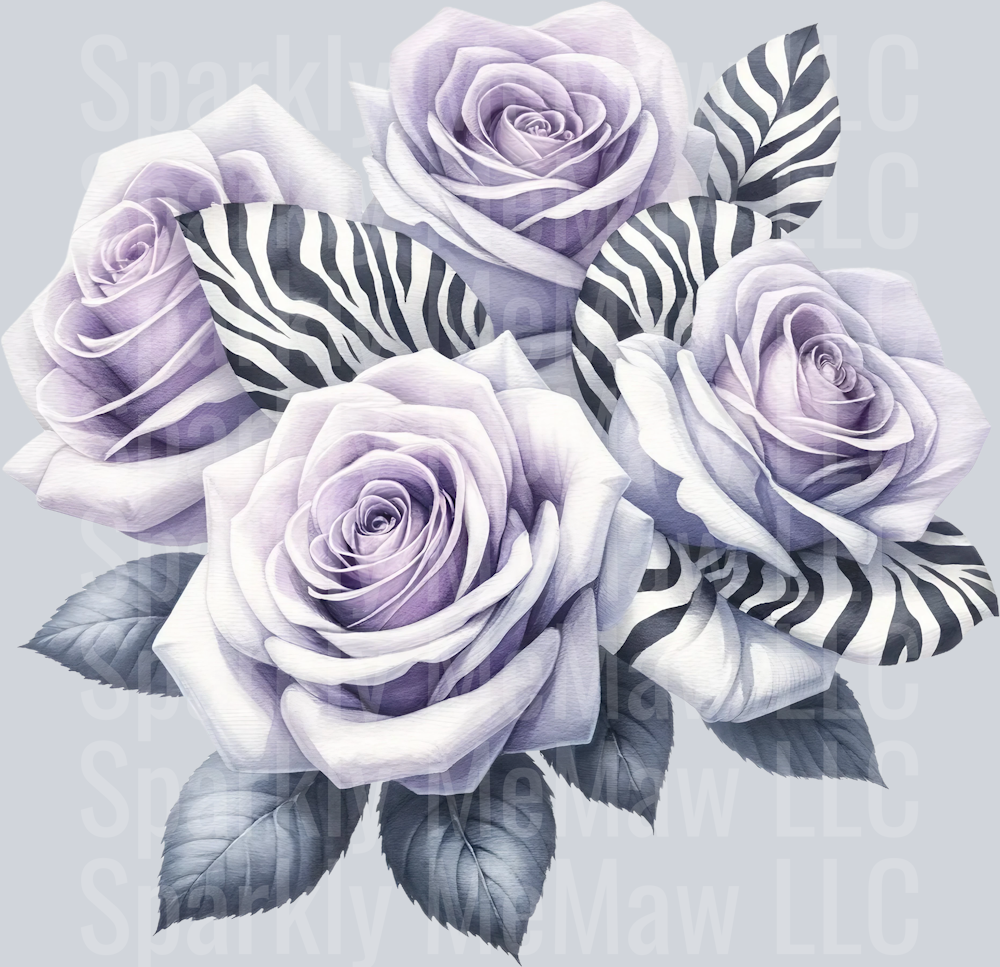 rose 22 Animal Rose UV DTF Clip Art Decal
