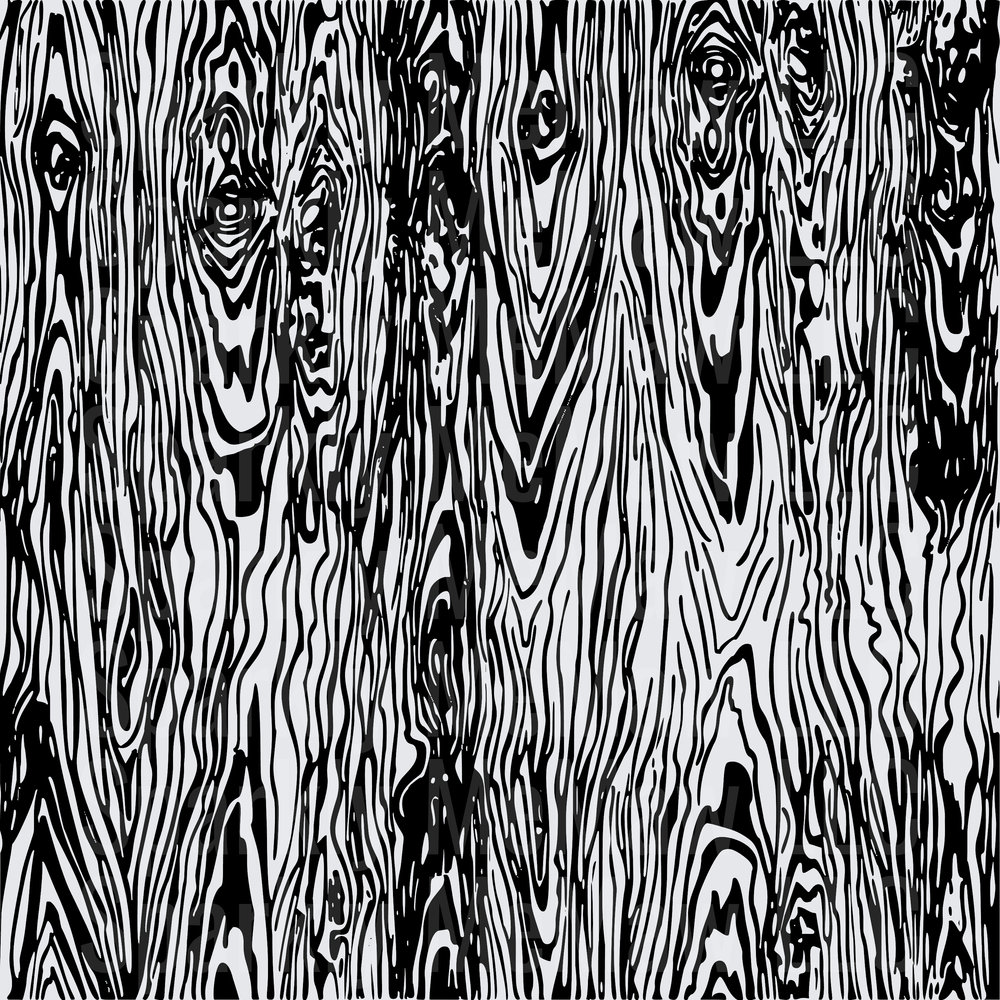 Black White Wood Grain Pattern this is a 10x10 inch sheet