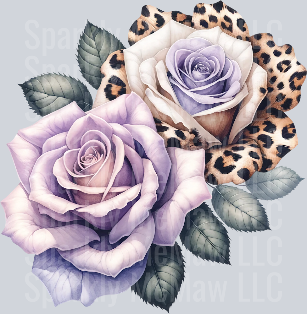 rose 15Animal Rose UV DTF Clip Art Decal