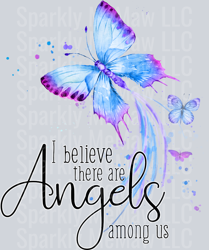 Angels Among us UV DTF Decal