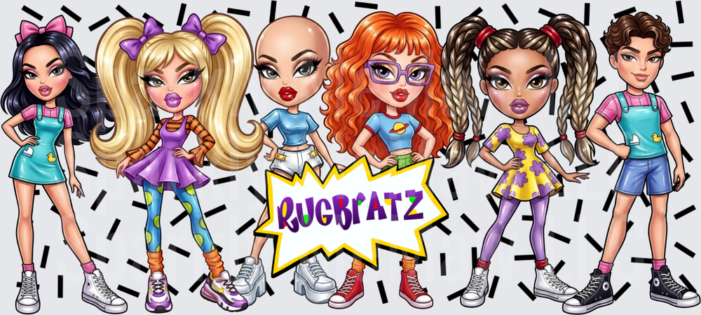 Rugbratz Squad UV DTF 16 OZ Wrap