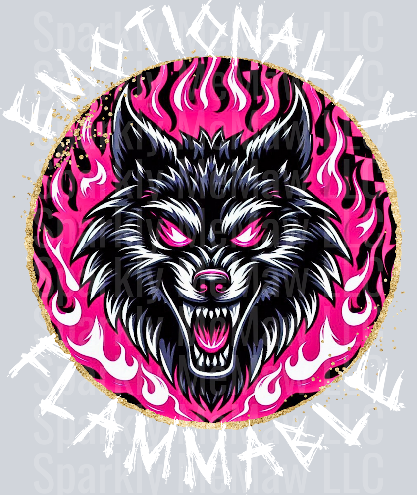 emotionally white UV DTF Decal