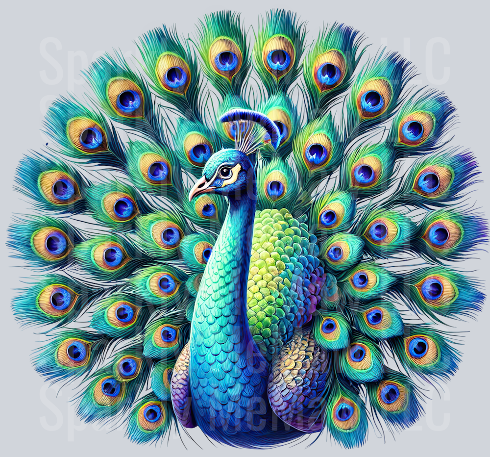 6 Exotic Animals UV DTF clipart Decal