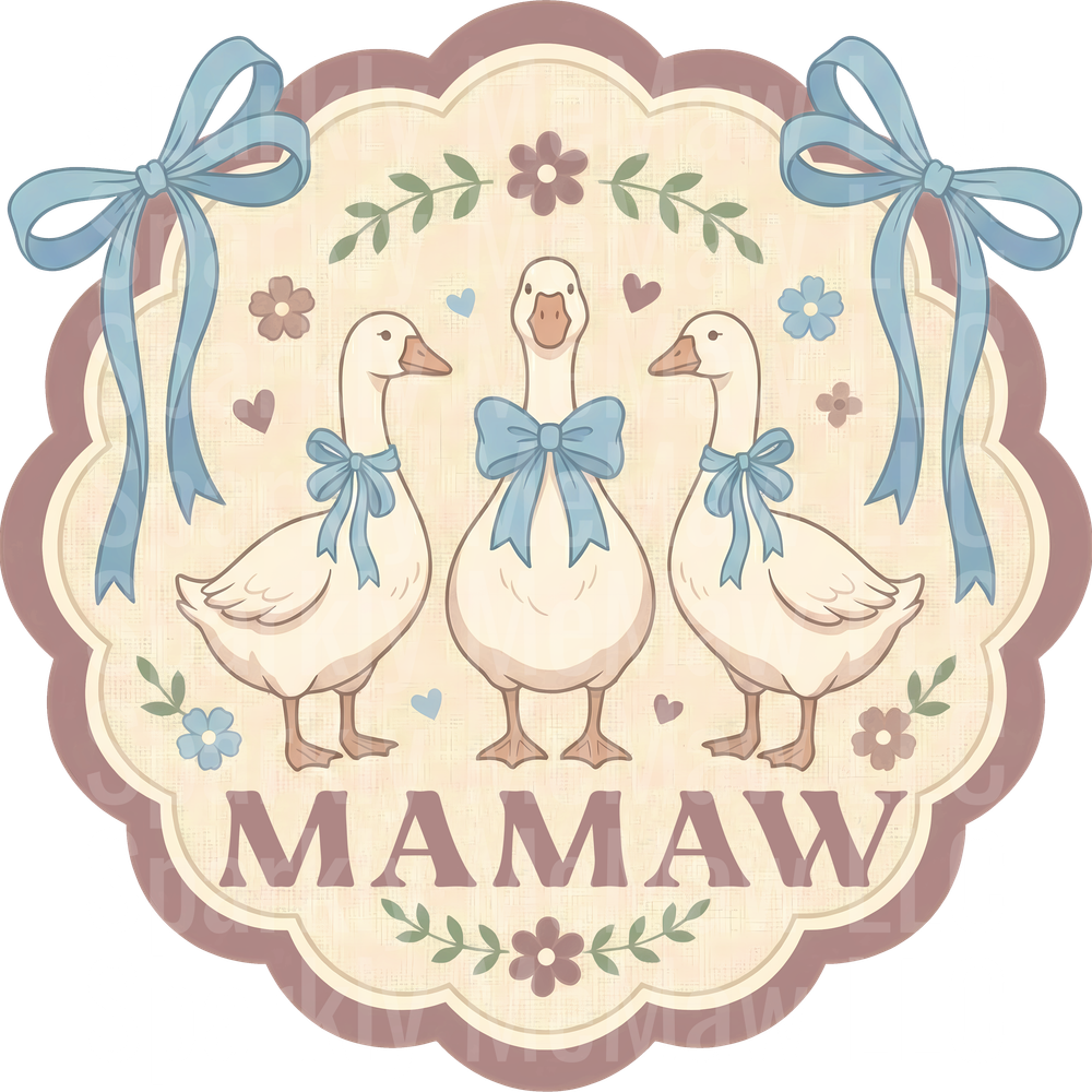 Maw Maw Goose UV DTF Decal