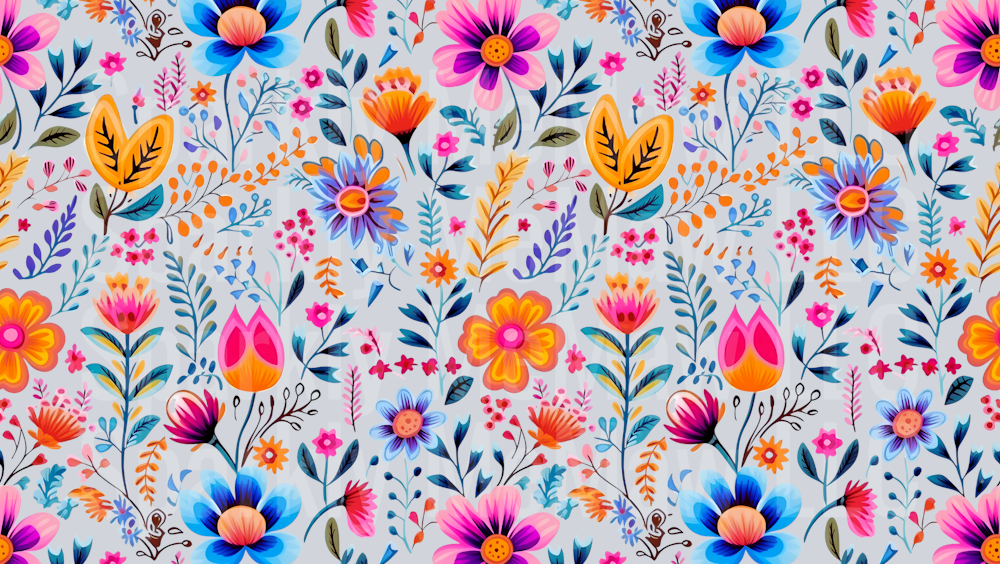 Flower UV DTF Wrap