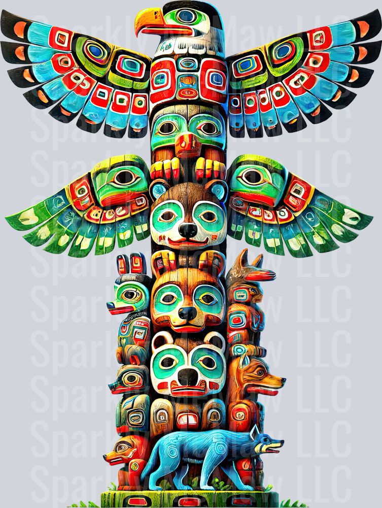 88 Native UV DTF Clip Art Decal
