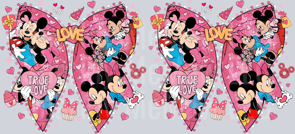 Valentine 16 oz UV DTF Wrap 55