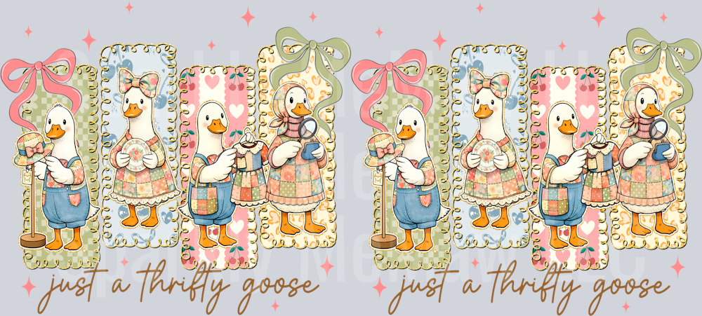 Thrifty Goose 16 oz UV DTF Wrap
