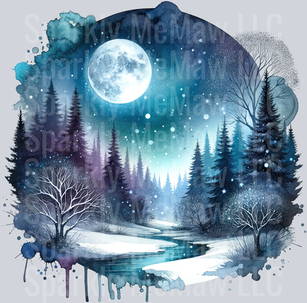 6 Magic Forest Clip Art Decal