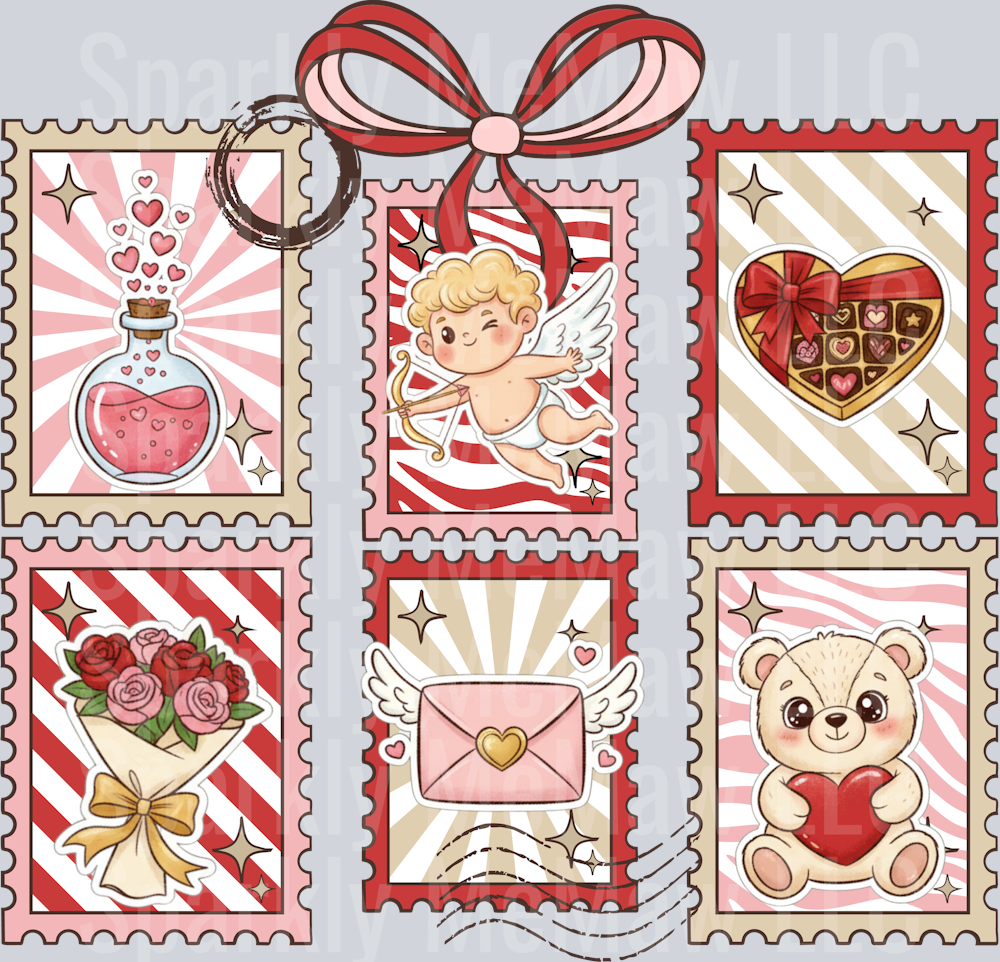 Valentine UV DTF Decal 21