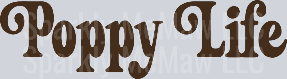 Poppy Life 2 UV DTF DECAL