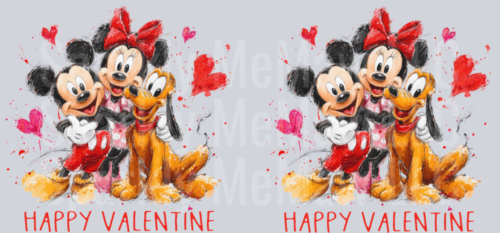 Valentine 30 16 oz UV DTF Wrap