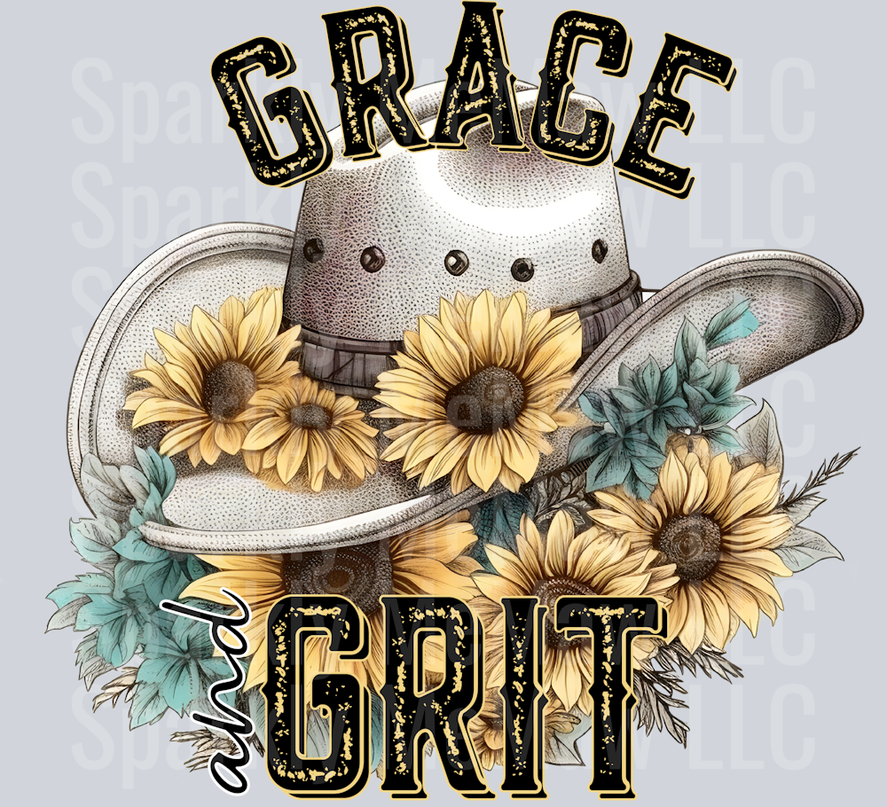 Grace and Grit UV DTF Decal