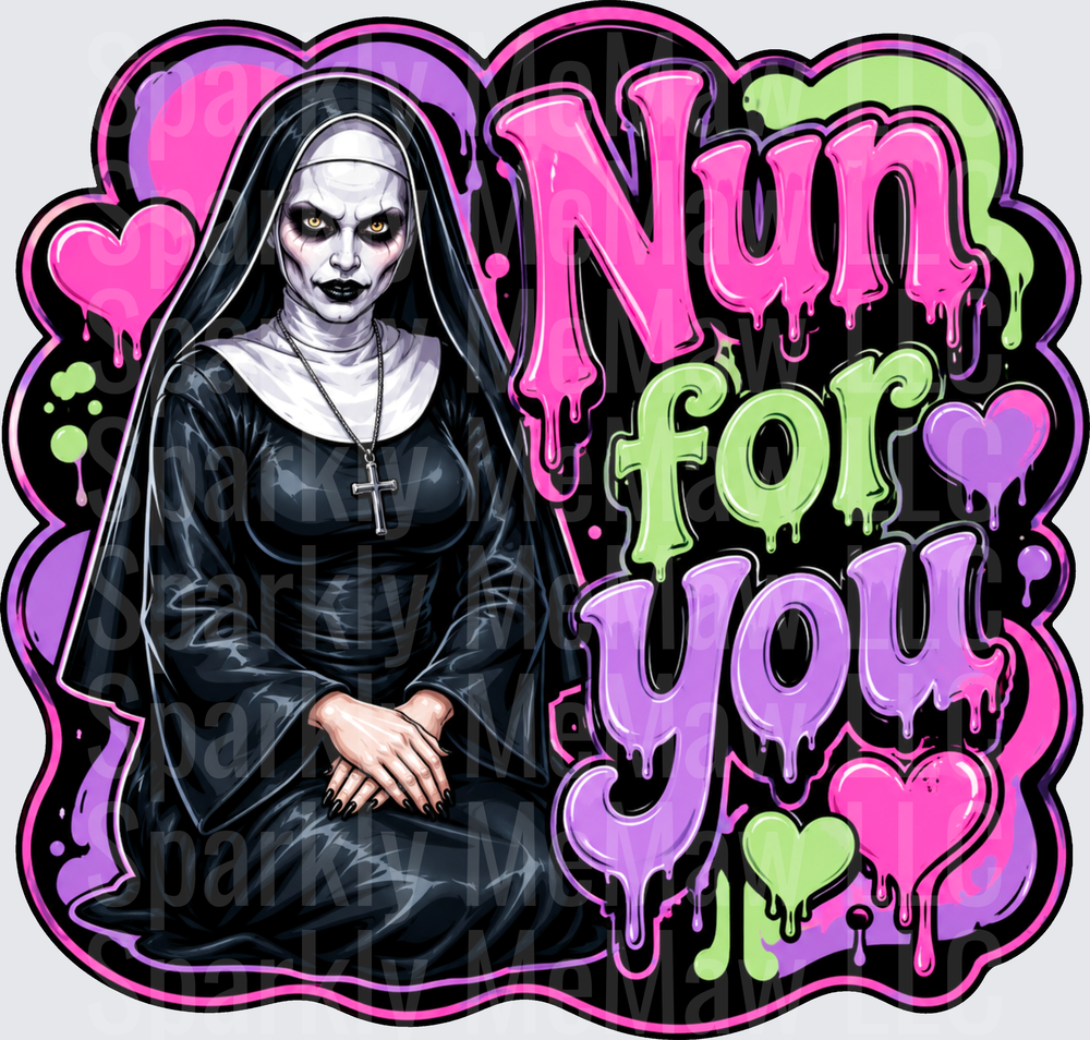 Valak Nun For You UV DTF Decal