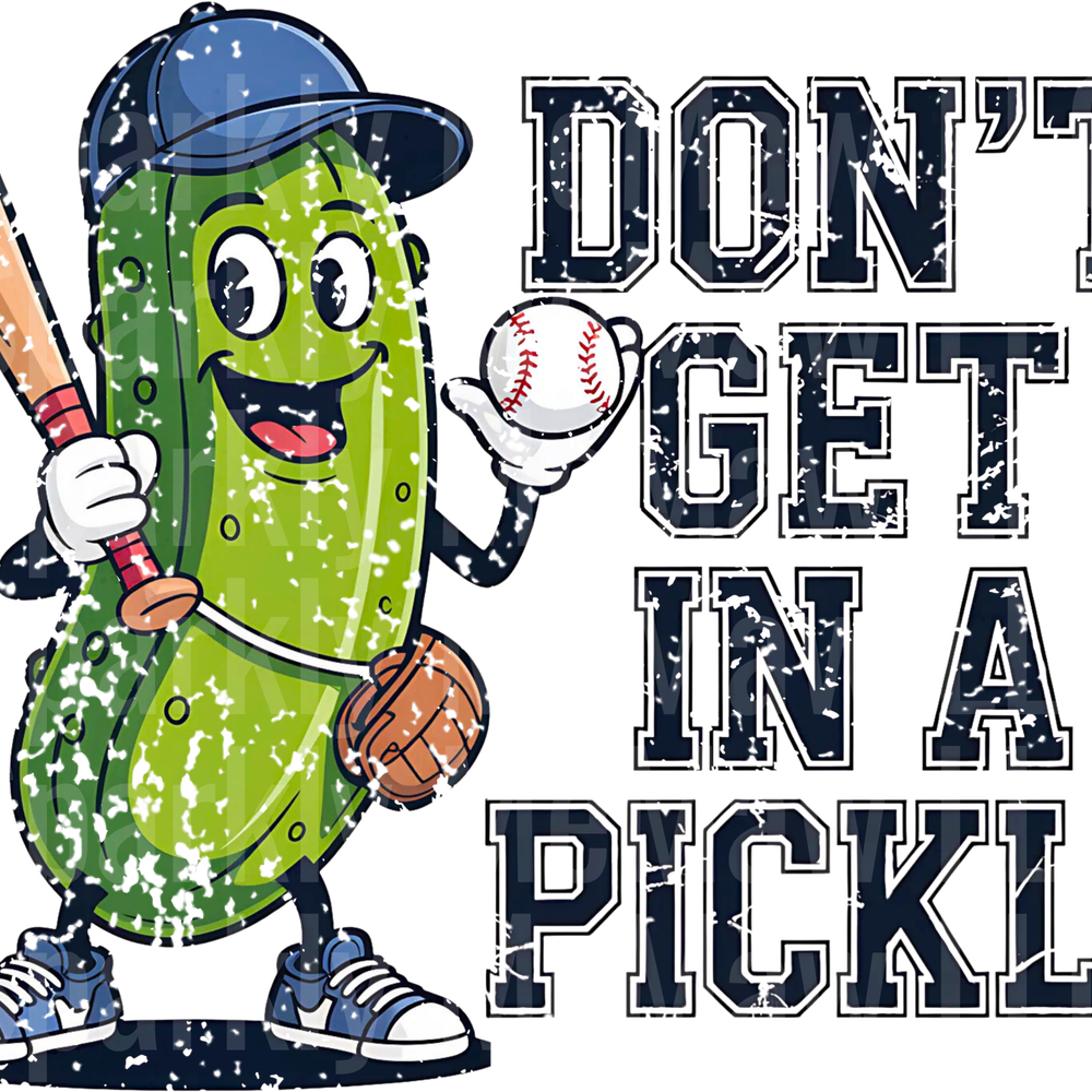 don't get in a pickle 2 Uv dtf decal