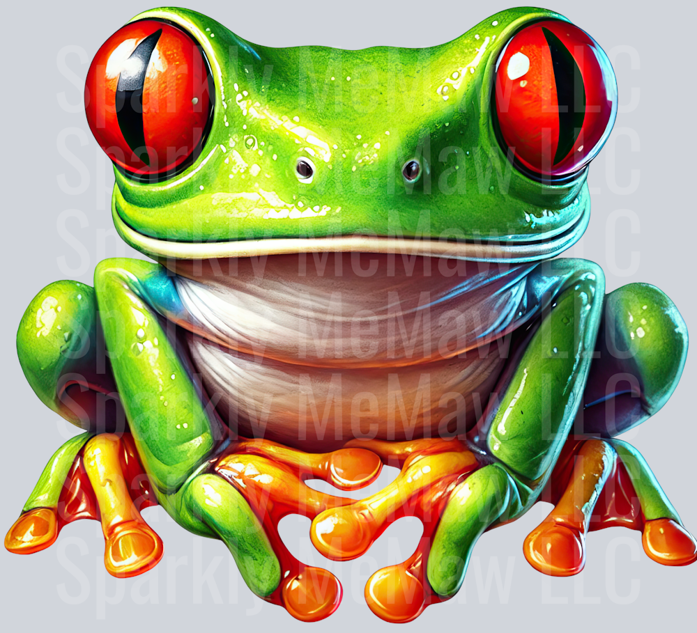 1 Exotic Animals UV DTF clipart Decal