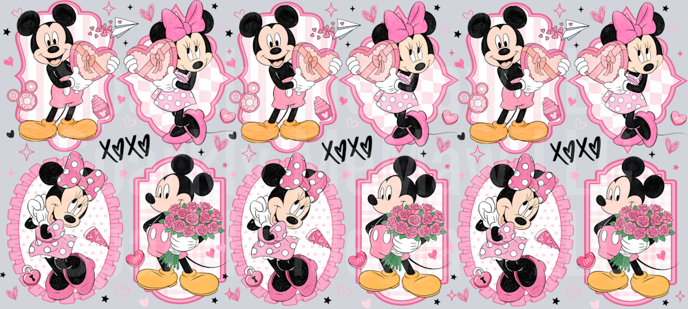 Valentine 13 16 oz UV DTF Wrap