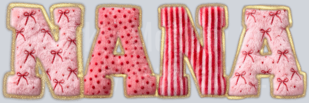 Nana furry DTF Transfer