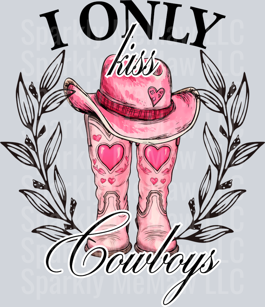 Cowboys Valentine UV DTF Decal