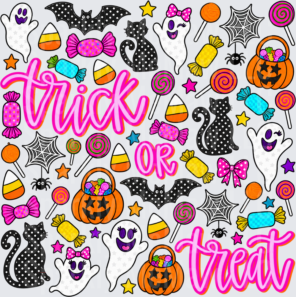 Trick or Treat Halloween Icons 10x10 Element Sheet