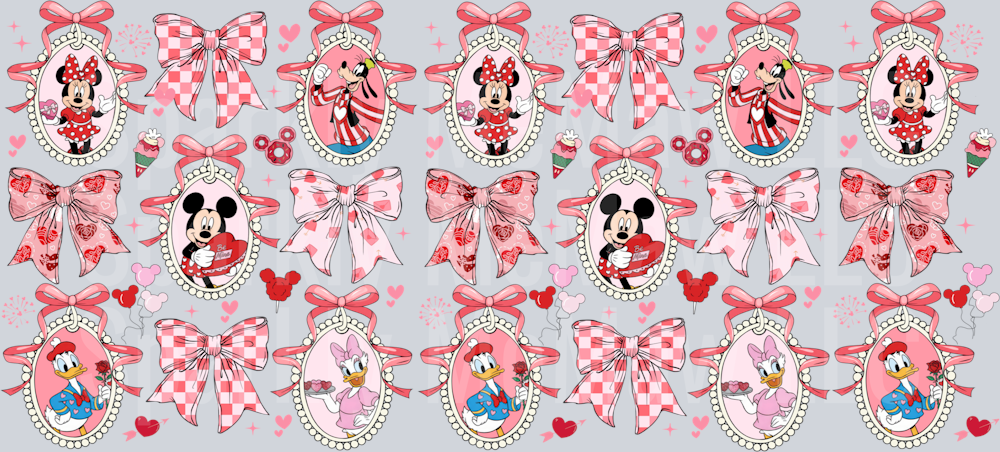 Valentine 16 oz UV DTF Wrap 34
