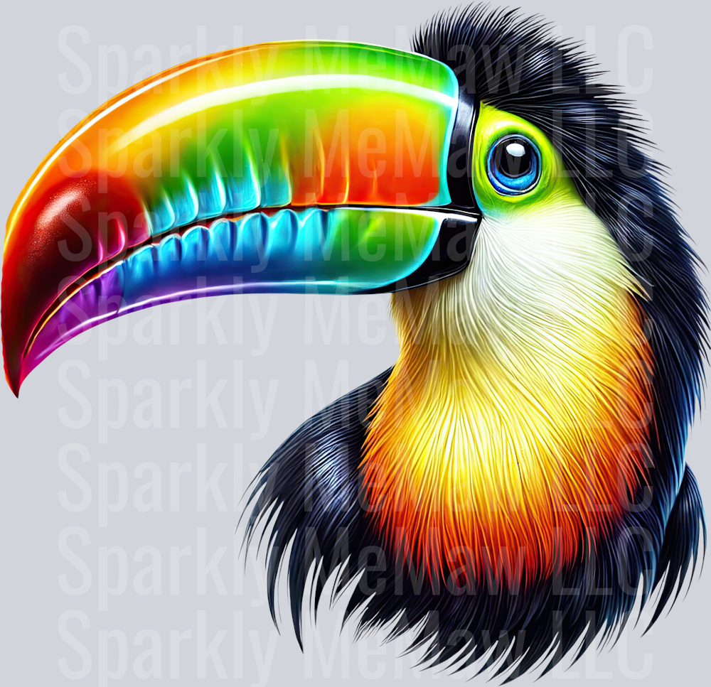 21 Exotic Animals UV DTF clipart Decal