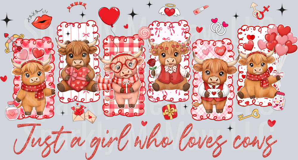 Valentine UV DTF DecaL 3