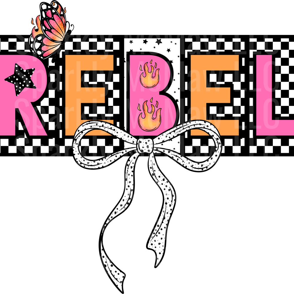 Rebel 2 DTF Transfer (Fabrics)