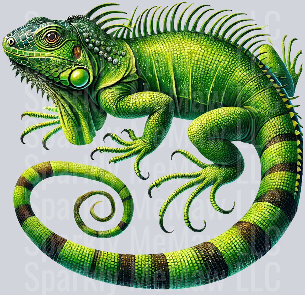 17 Exotic Animals UV DTF clipart Decal