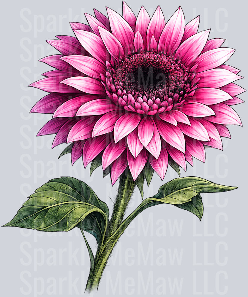 Sunflower Girls Clip art UV DTF Decal 8