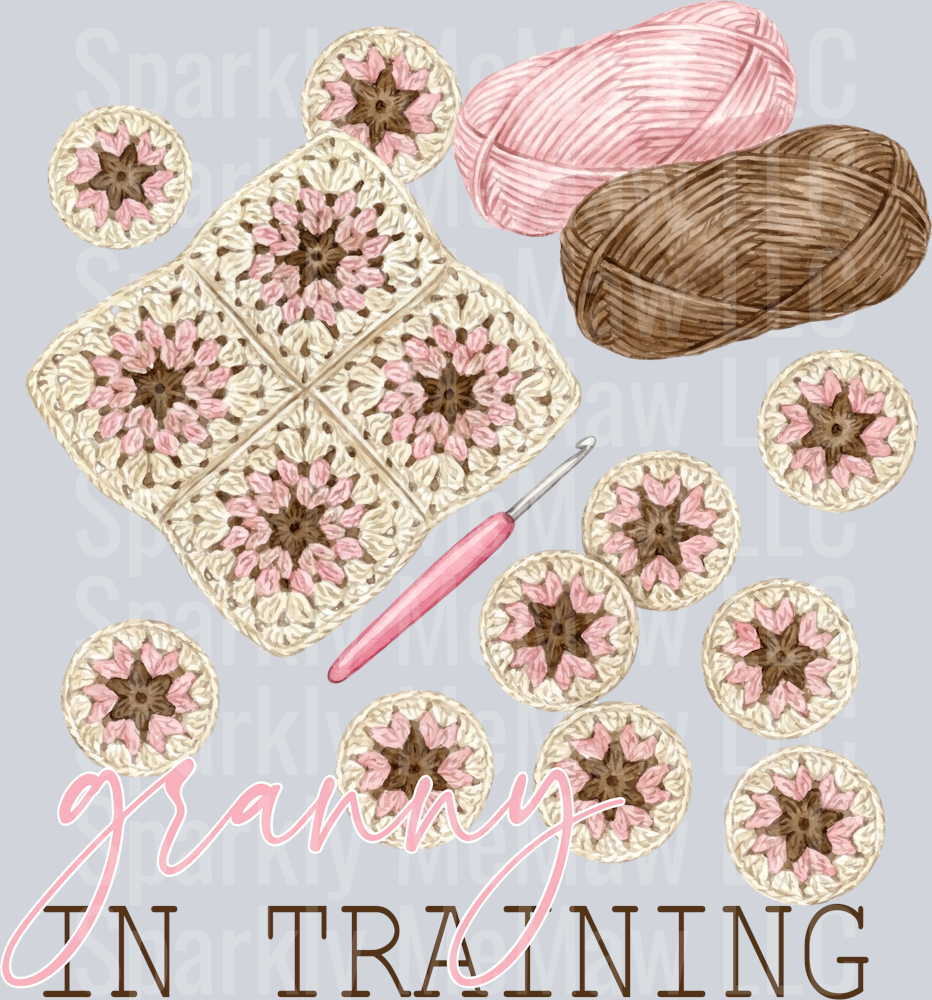 Granny in Training UV DTF Decal
