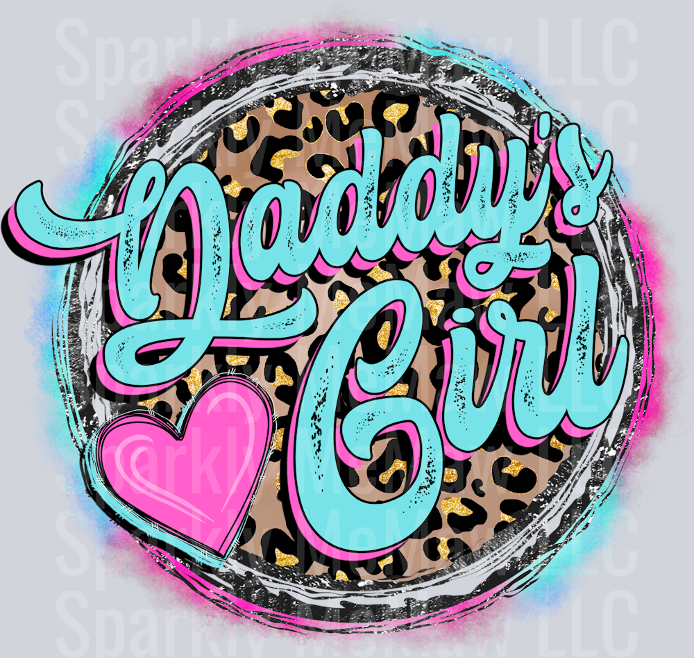 Daddys Girl UV DTF Decal