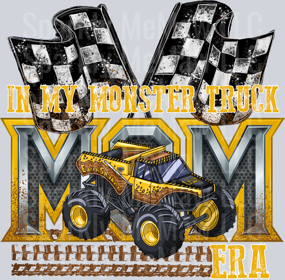 Mom earth shaker DTF Transfer (Fabrics)
