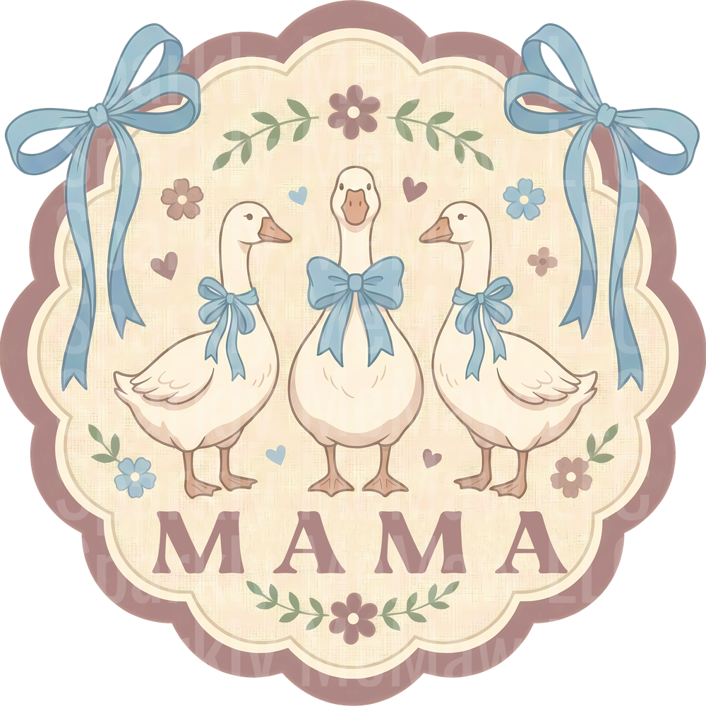 Mama Goose UV DTF Decal
