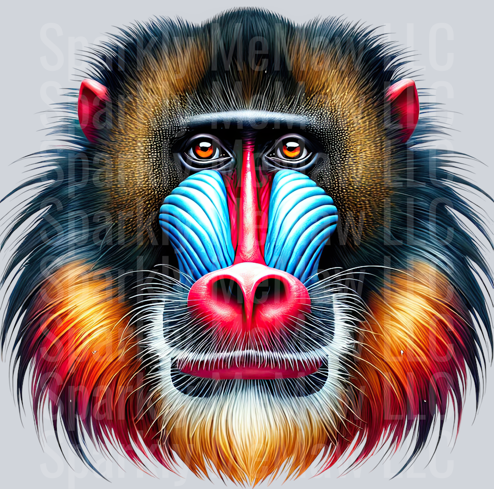 19 Exotic Animals UV DTF clipart Decal