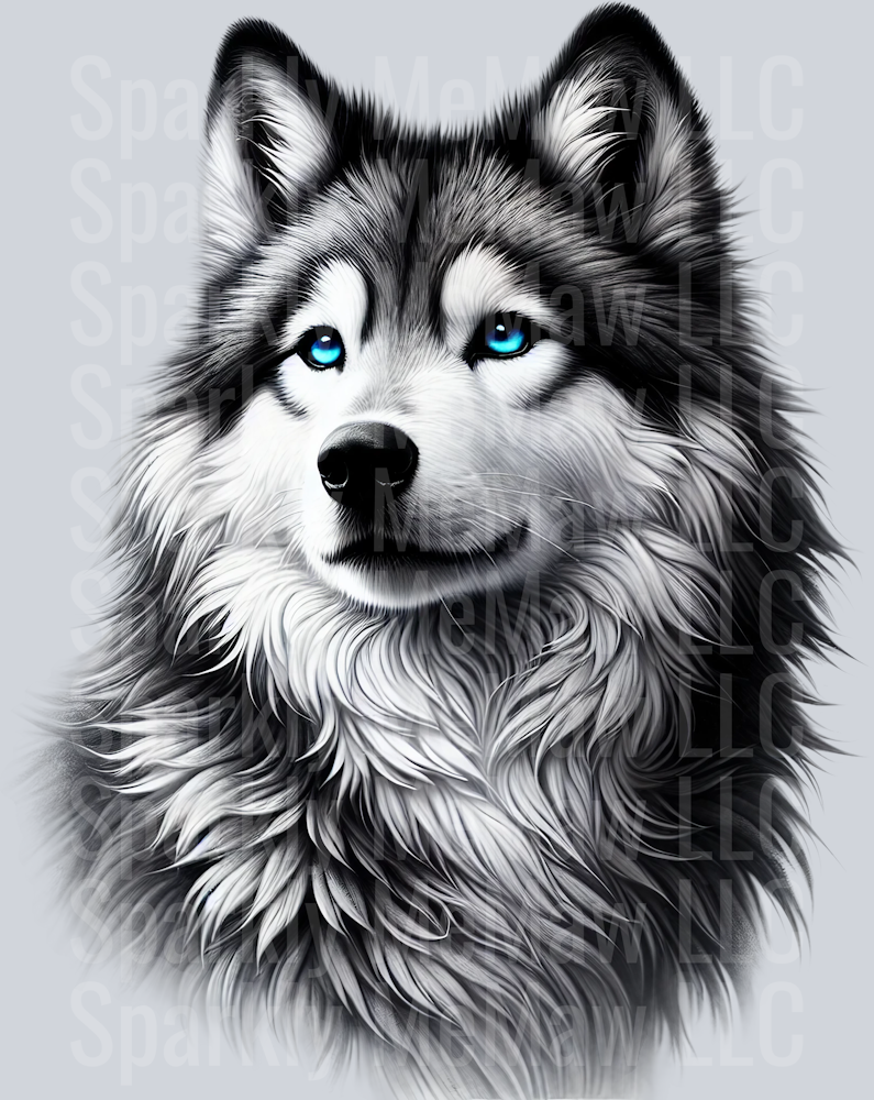 wolf 10 Clip Art UV DTF Decal
