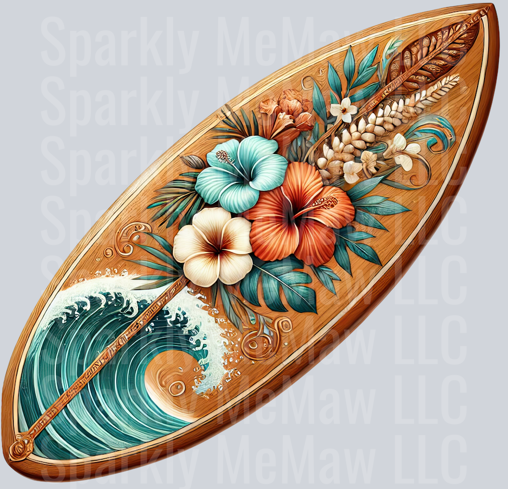 3 Ocean Boho Summer ClipArt Decal