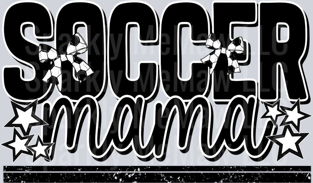 Soccer Mama DTF Transfer (Fabrics)