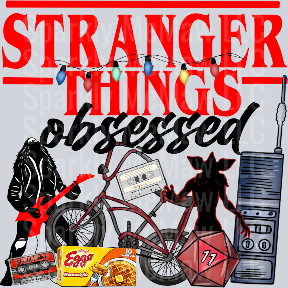ST Obsessed UV DTF Decal